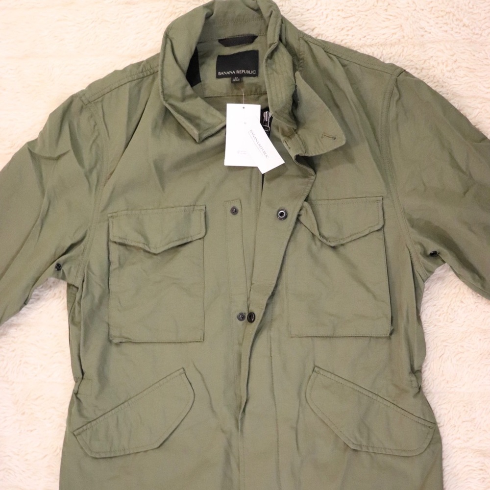 BANANA REPUBLIC MILITARY FATIGUE JACKET